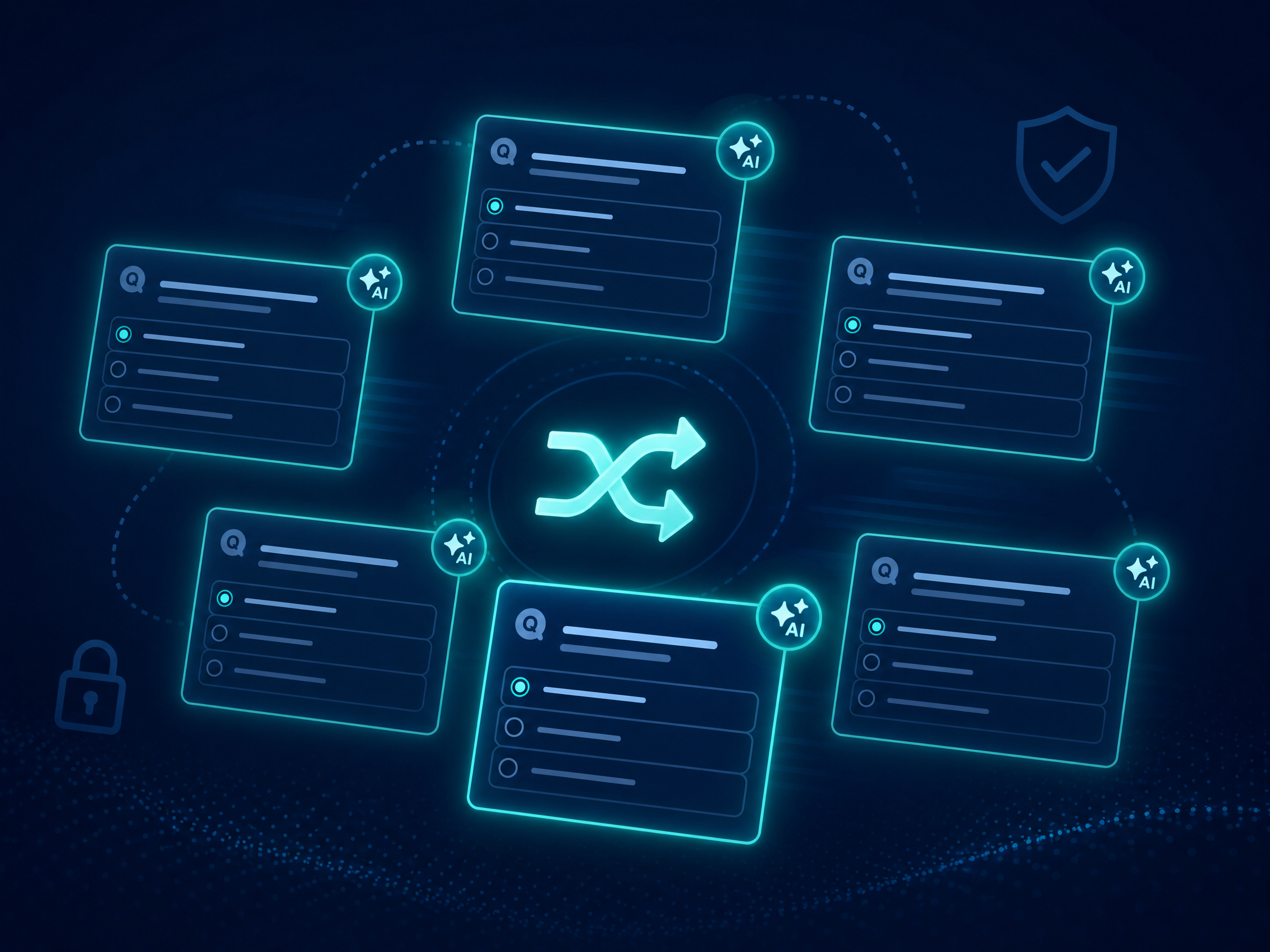 AI-Powered Quiz Randomization and Question Bank